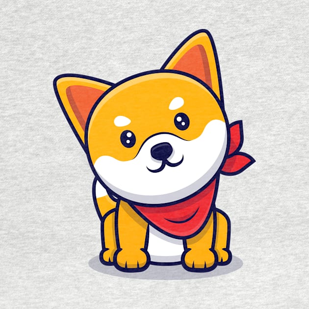 Cute shiba inu bee akita inu shibainu akitainu kawaii by crocozen